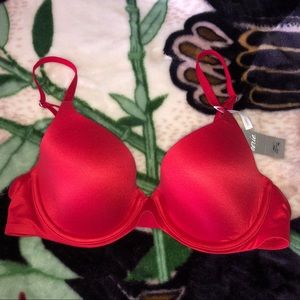 new AERIE red full coverage bra